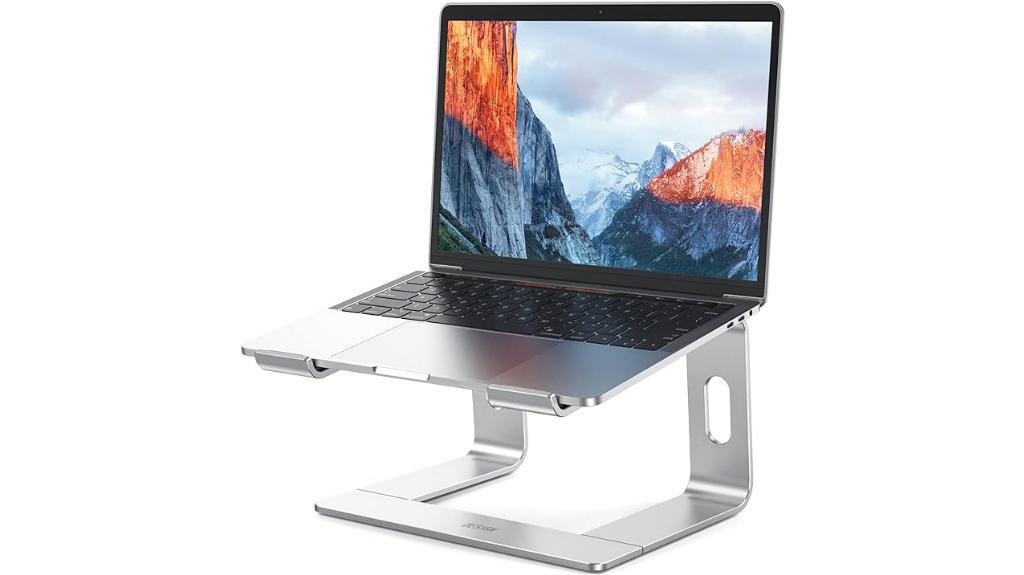 aluminum laptop stand design