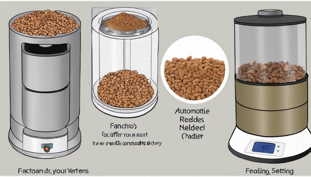 automatic feeder selection criteria