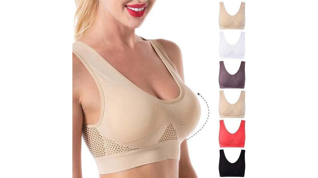 comfortable cooling sports bras