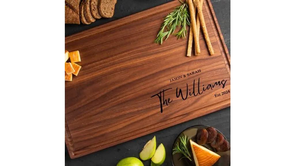 custom cutting board design