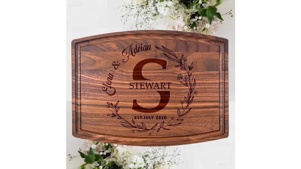 customized wooden cutting boards