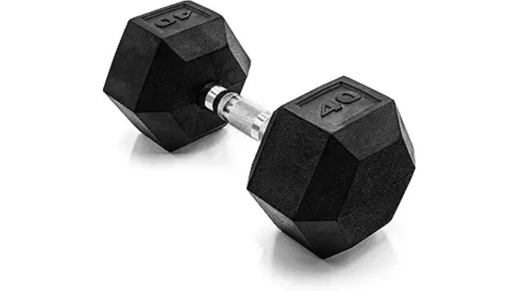 durable coated dumbbell weights