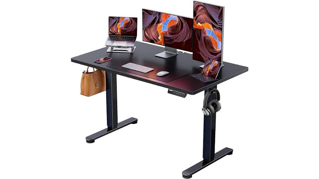 electric standing desk adjustable