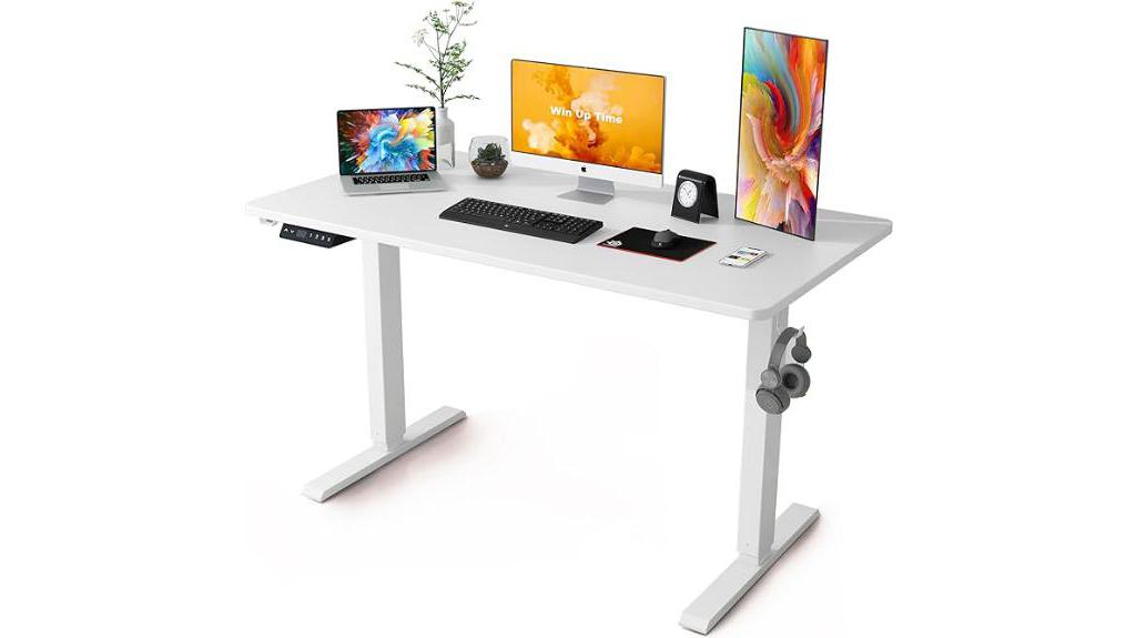 electric standing desk adjustable