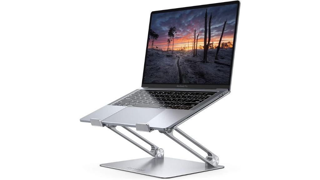 ergonomic adjustable laptop stand