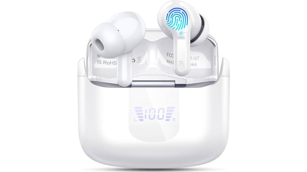 high tech wireless earbuds