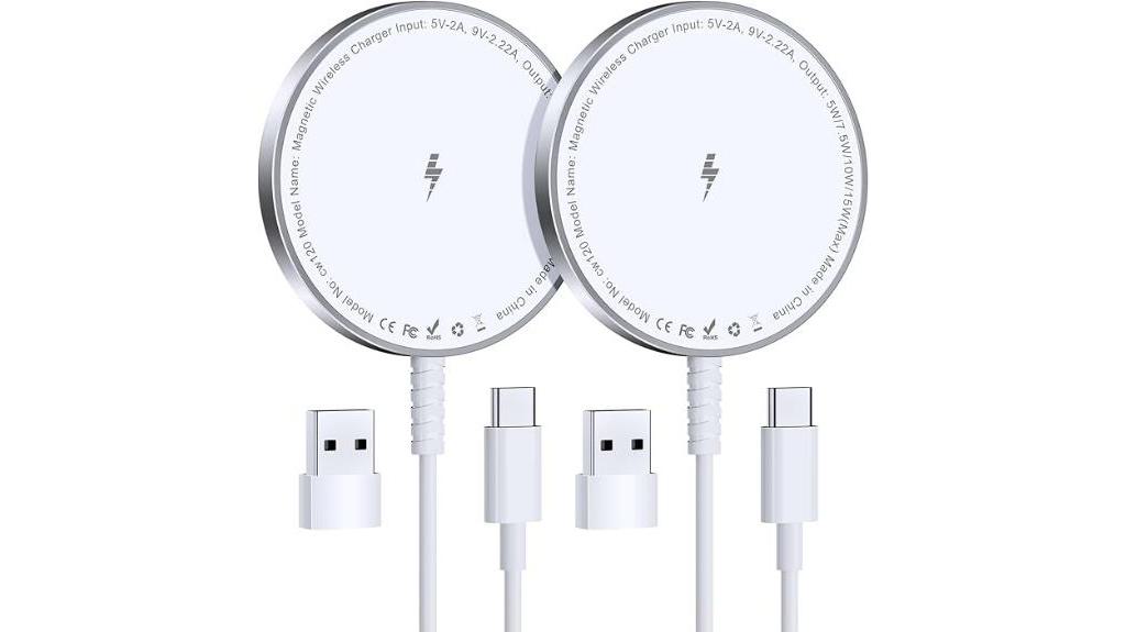 magnetic wireless charger pack