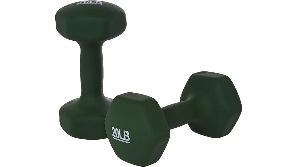 neoprene dumbbells by amazon