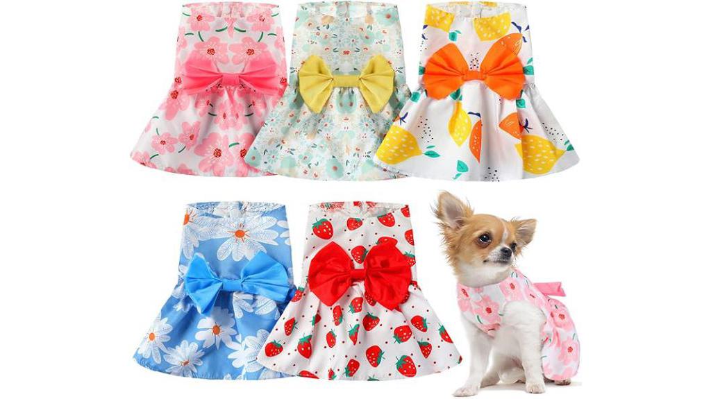 summer dog dress collection