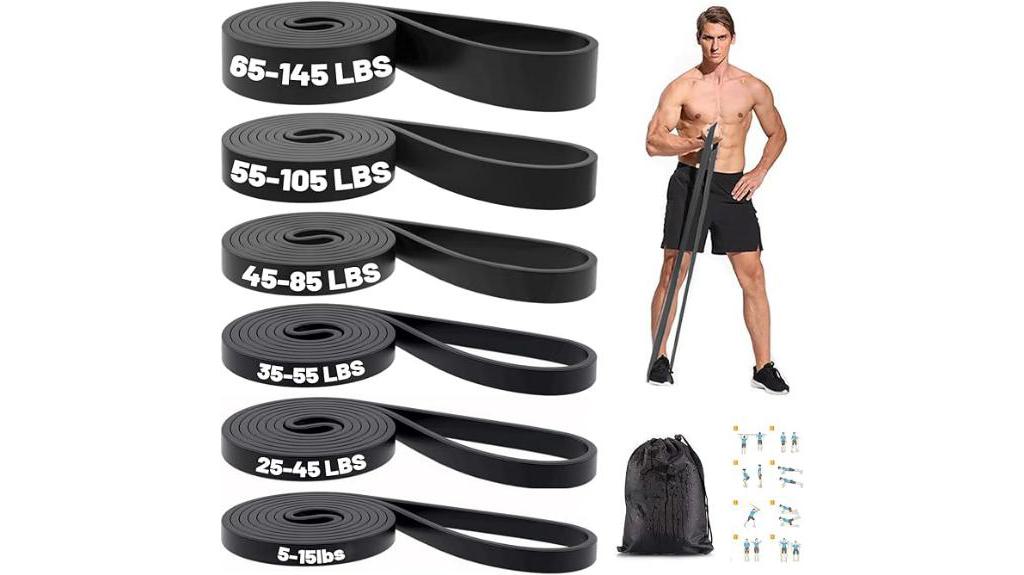 versatile resistance bands set