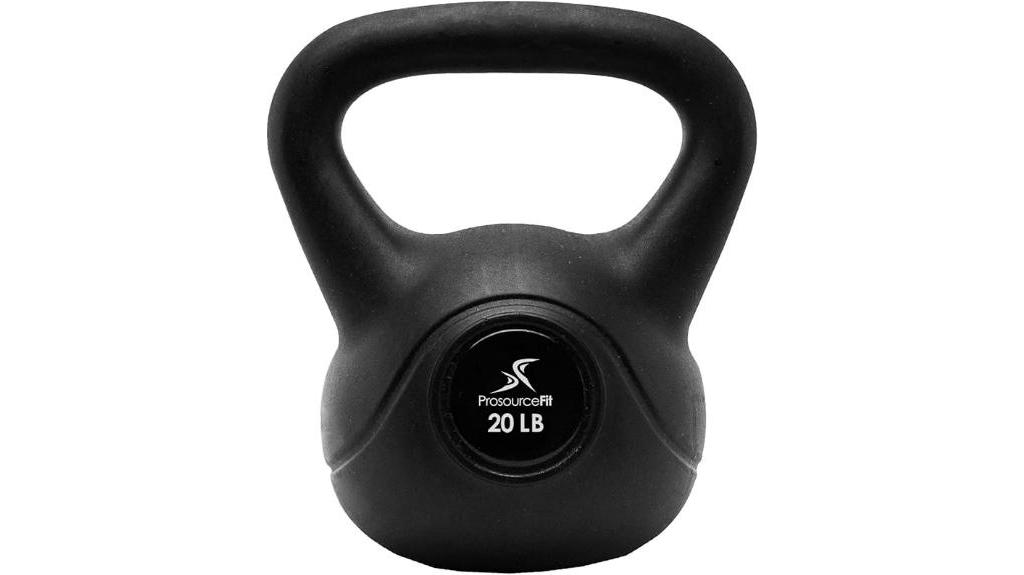 vinyl plastic kettlebell weights