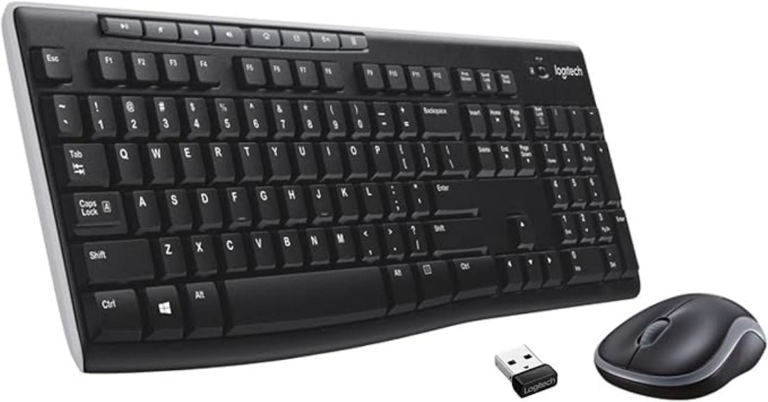 wireless logitech combo set